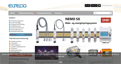 Desktop Screenshot of elteco.no