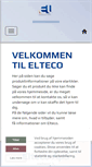 Mobile Screenshot of elteco.dk